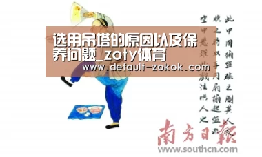 选用吊塔的原因以及保养问题_zoty体育(图2) zoty体育